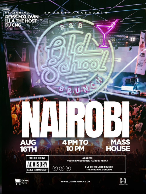 08-16 Old School R&B Brunch at Ngong Racecourse, Nairobi