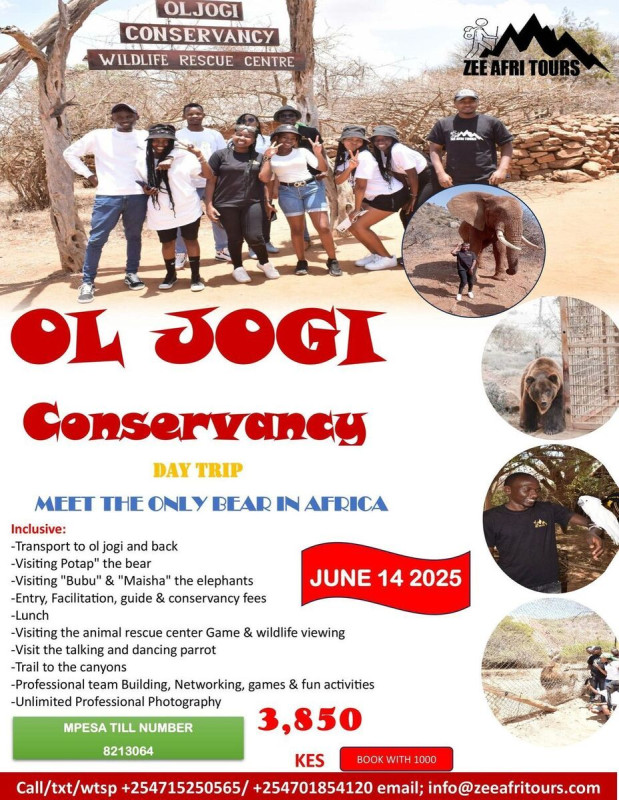 06-14 Ol Jogi Conservancy Day Trip