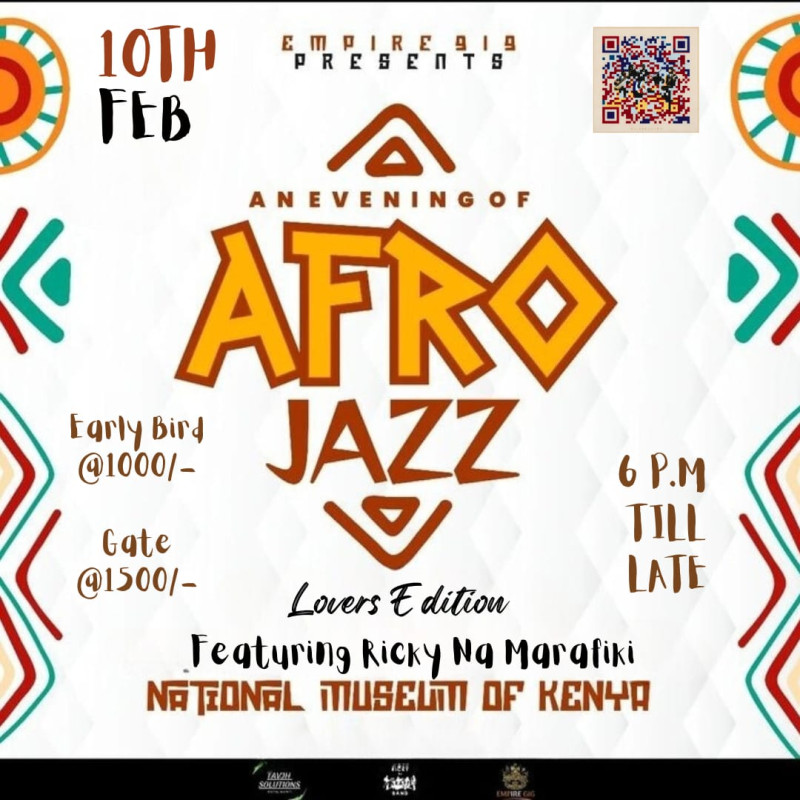 An Evening Of Afro Jazz Featuring Ricky Na Marafiki National Museum Of Kenya