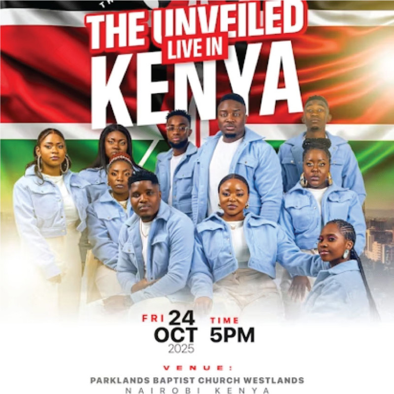 10-24 The Unveiled Live In Kenya at Parklands Baptist Chruch