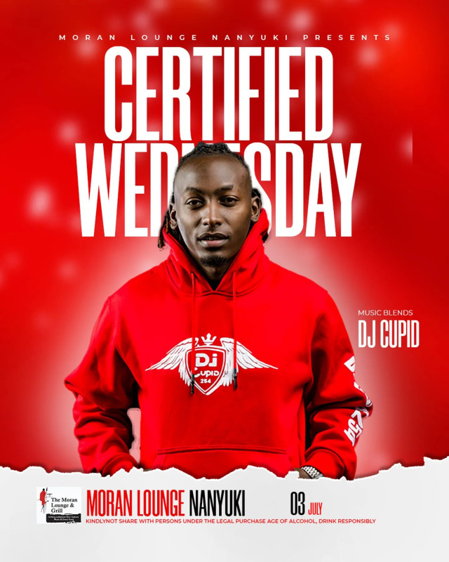 Certified Wednesdays And Cocktails At Moran Lounge And Grill Nanyuki