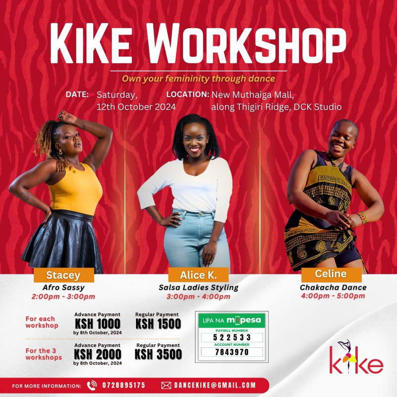 Kike Workshop At New Muthaiga Mall, Along Thigiri Ridge, DCK Studio