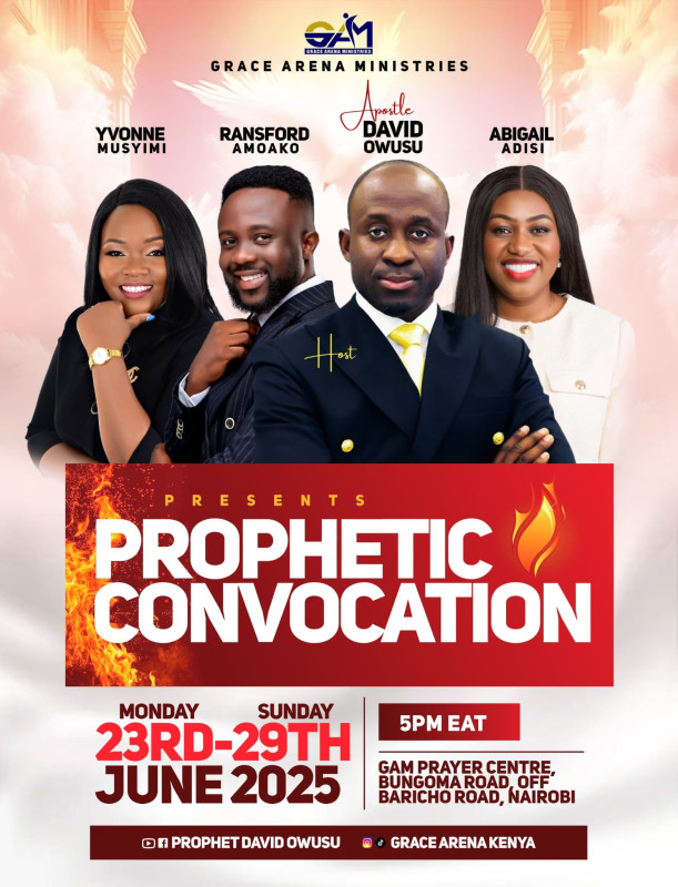06-23 Prophetic Convocation at GAM Prayer Centre, Nairobi