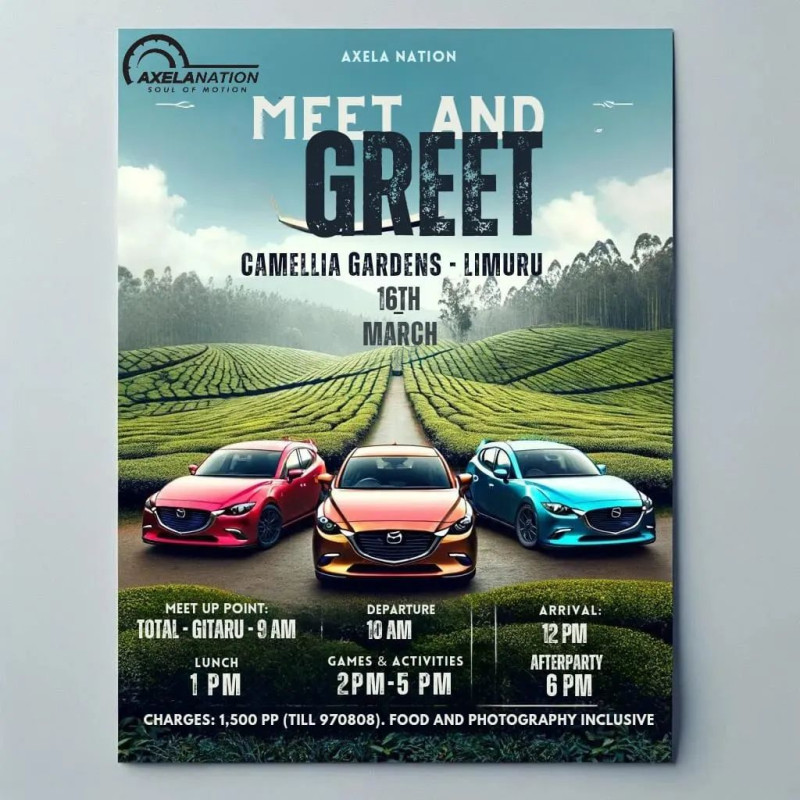 Axela Nation Meet and Greet Camellia Gardens Limuru