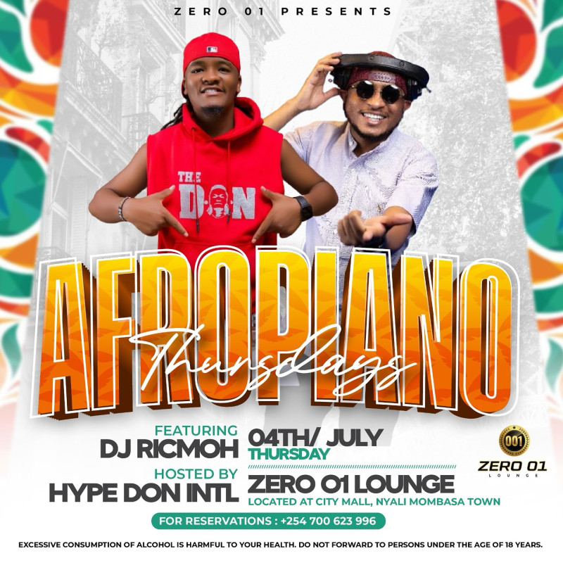 Amapiano Thursdays At Zero 01 Lounge Nyali Mombasa