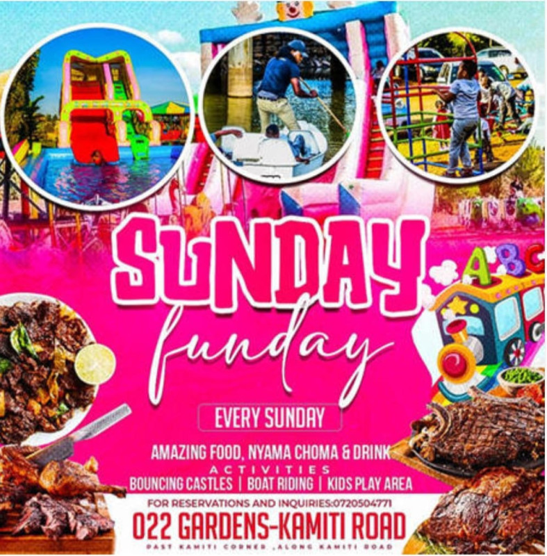 Family Funday At 022 Gardens Kamiti Road