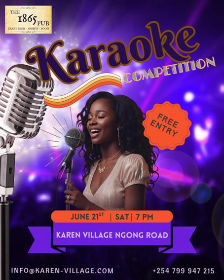 06-21 Karaoke at Karen Village Ngong Road