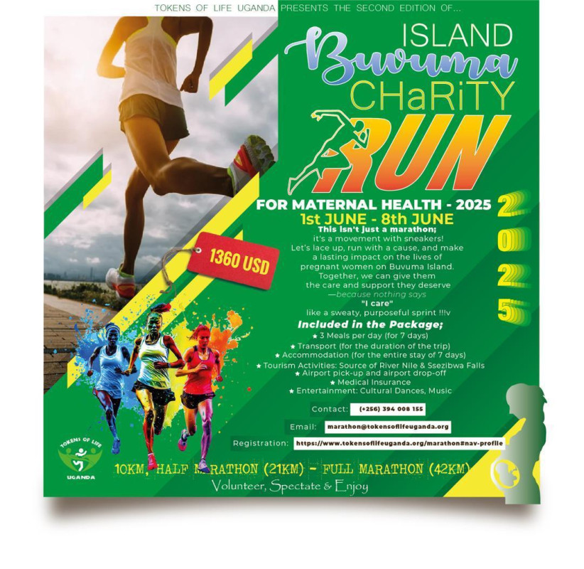 Join the 2nd Island Buwuma Charity Run for Maternal Health on 8th June 2025!
