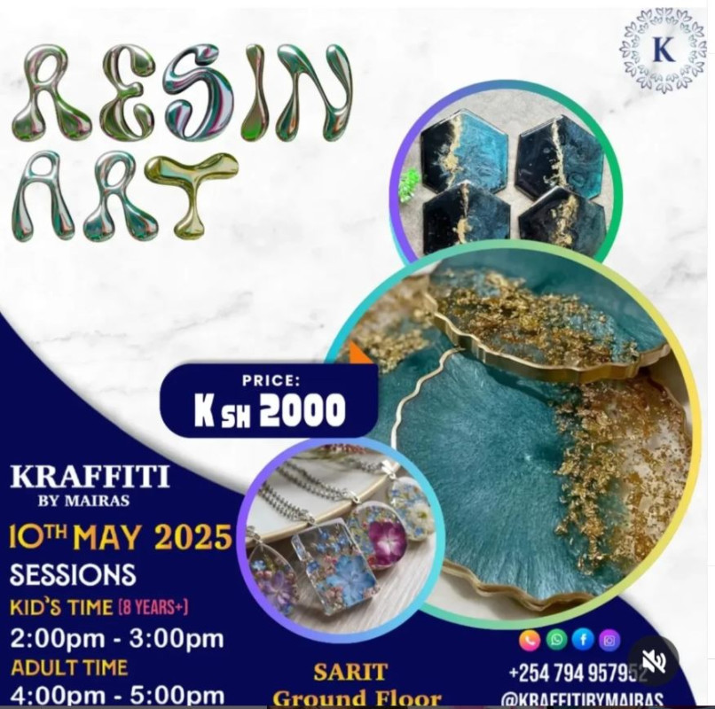 10-10 RESIN CRAFT CLASS