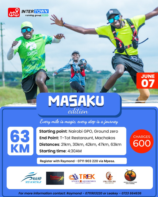07-07 Join the Masaku Edition Run with InterTown Running Group!