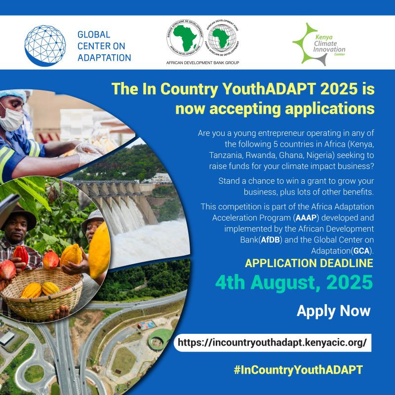 08-04 In Country YouthADAPT 2025 Application Launch at Nairobi Office