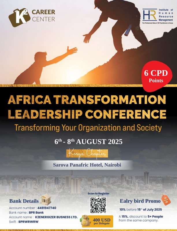 08-08 Join us for a Transformational Leadership Experience!
