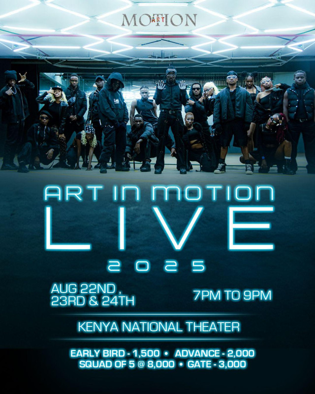 08-22 Art In Motion Live at Kenya National Theatre