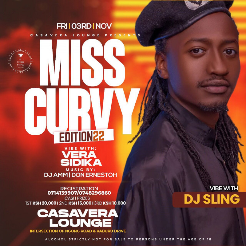 Miss Curvy Edition 22 Casavera Lounge Ngong Road