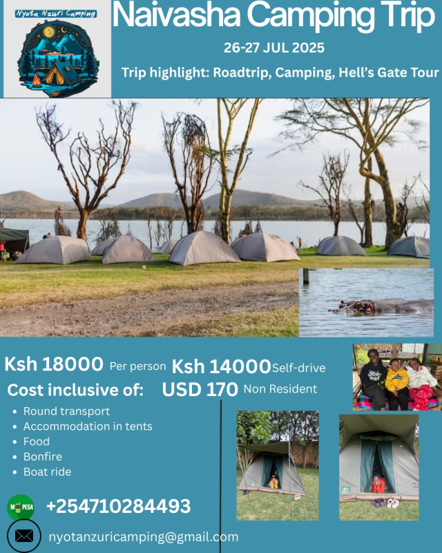 07-26 Naivasha Camping Trip at Naivasha