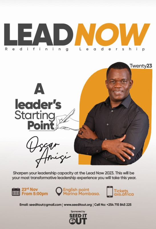 Lead Now: Redefining Leadership English Point Marina Mombasa