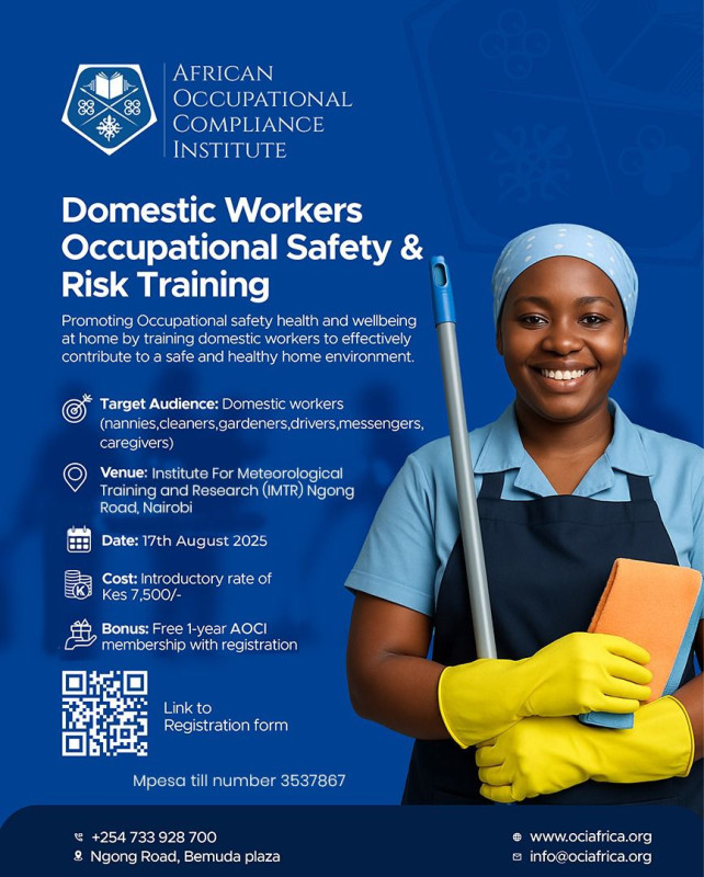 08-17 Domestic Workers Training at (IMTR), Ngong Road