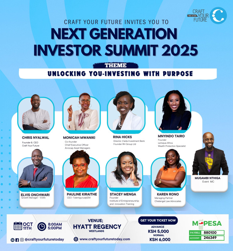 10-11 Next Generation Investor Summit at Hyatt Regency Westlands