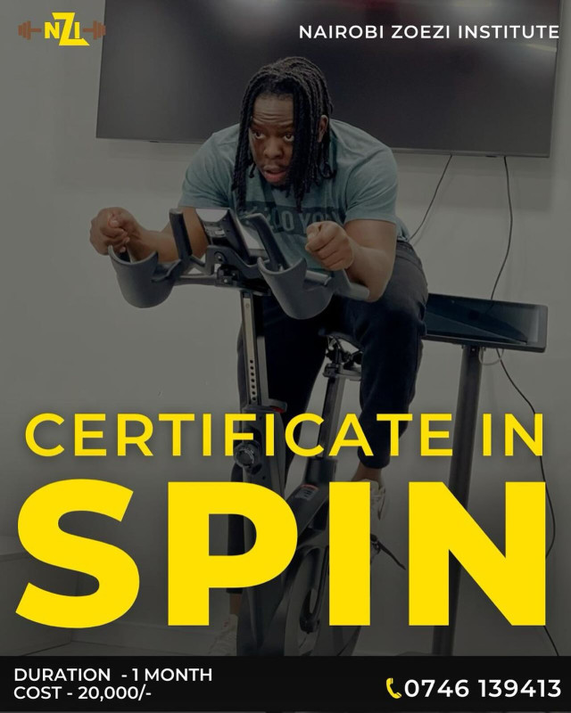 Certificate in Spin Nairobi Zoezi Institute