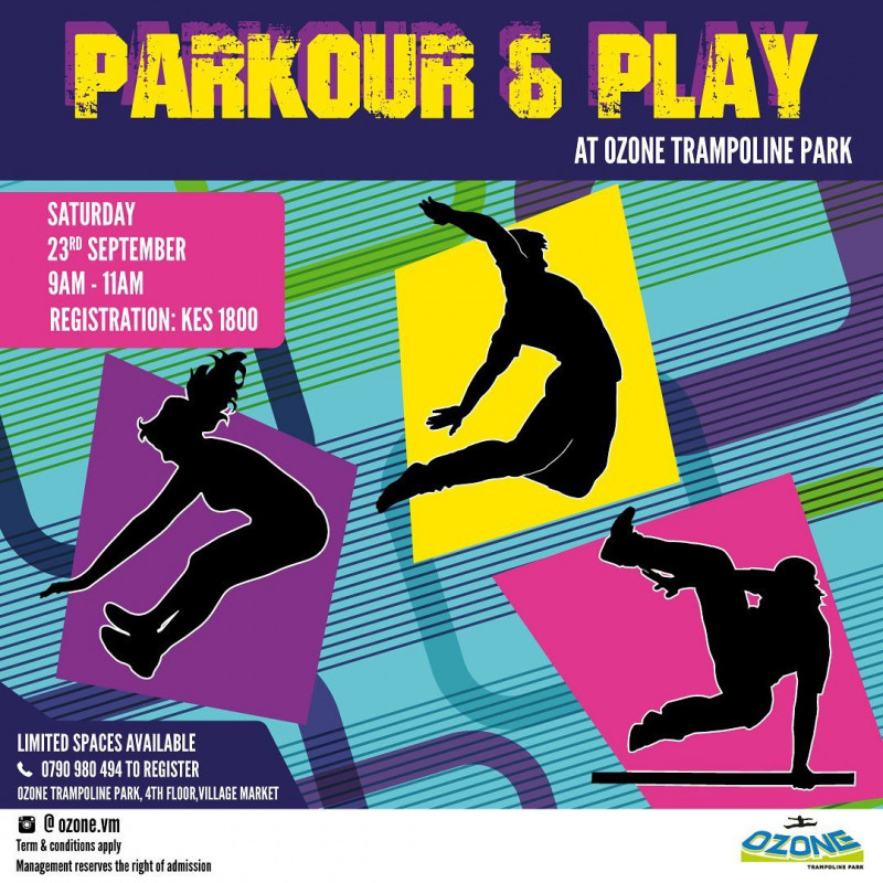 Parkour and Play Ozone Trampoline Park Village Market