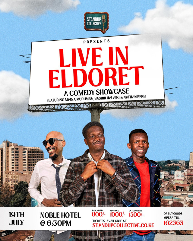 07-19 Live in Eldoret Comedy Showcase at Noble Hotel