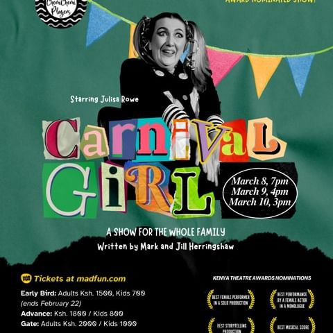 Chemi Chemi Players Presents Carnival Girl Braeburn Theatres Gitanga Road