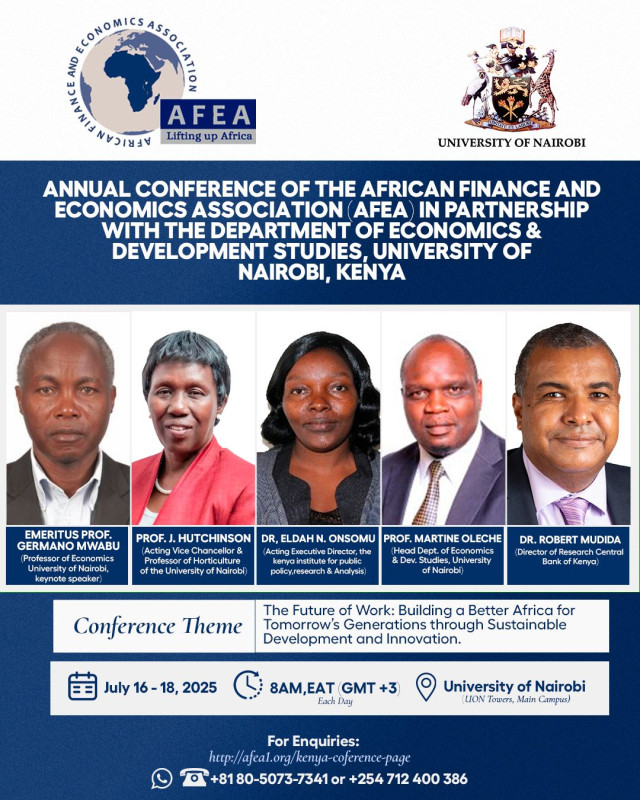 07-16 AFEA Annual Conference 2025 at University of Nairobi!