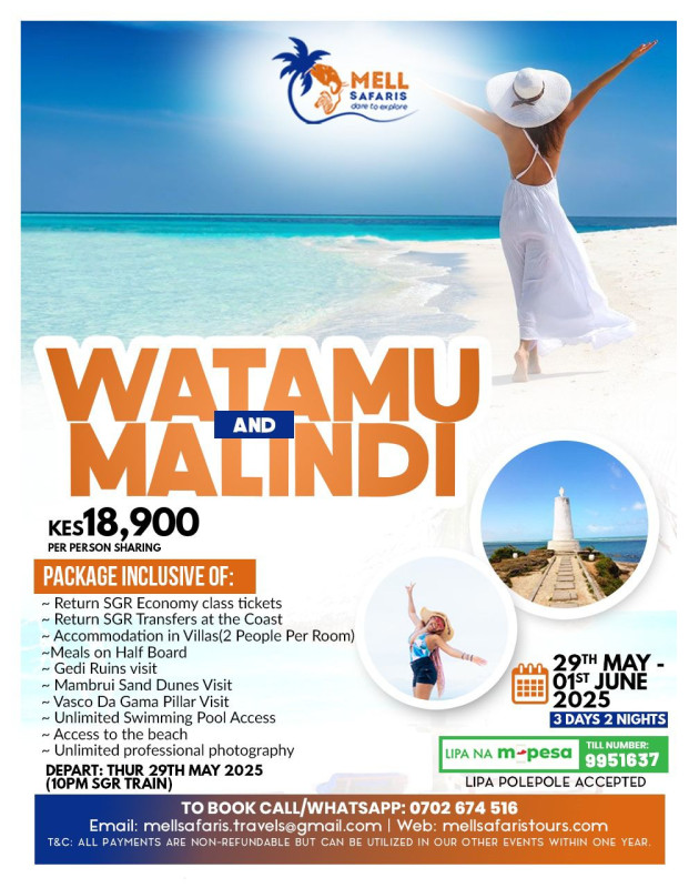 05-14 Offer for The long Madaraka Holiday