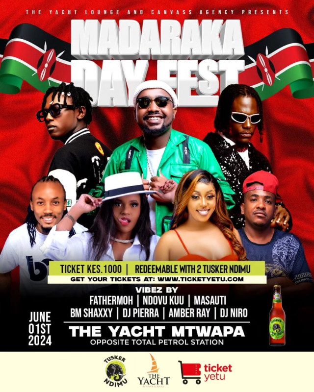 Madaraka Day Fest At The Yacht Lounge Mtwapa