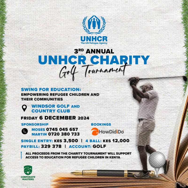 3rd Annual UNHCR Charity Golf Tournament At Windsor Golf And Country Club