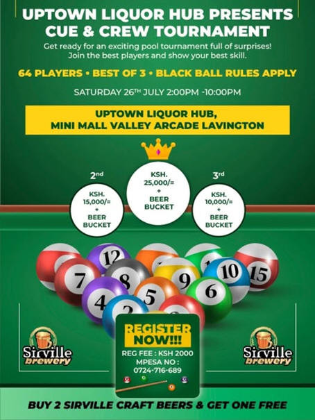 07-26 Cue & Crew Tournament at Uptown Liquor Hub