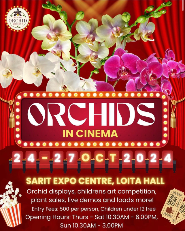 Orchids In Cinema At Sarit Expo Centre, Loita Hall