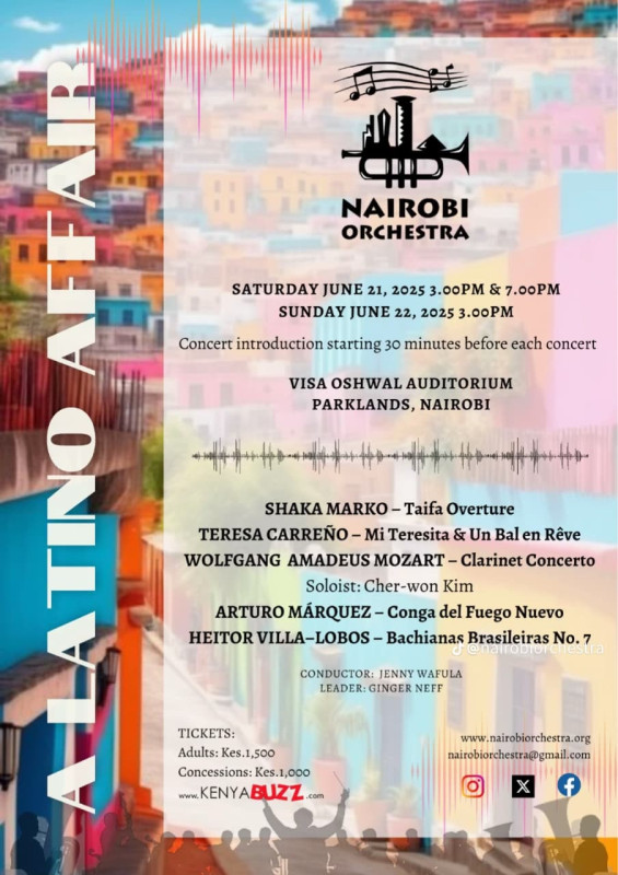 06-21 Experience the Nairobi Orchestra’s ‘Al Latino’ Concert Series