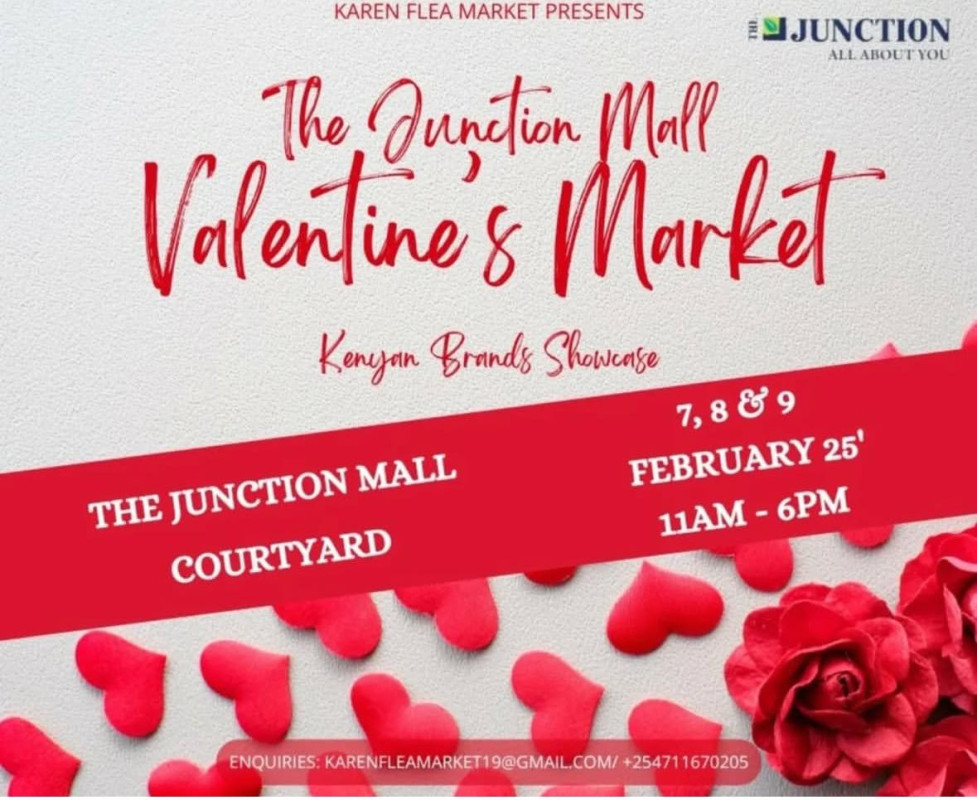 The Junction Mall Valentine's Market at The Junction Mall Courtyard